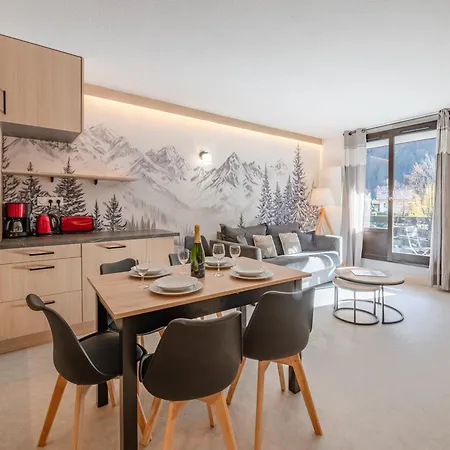 公寓 Bel Chamonix, 4 Pers, Parking - Fr-1-343-155